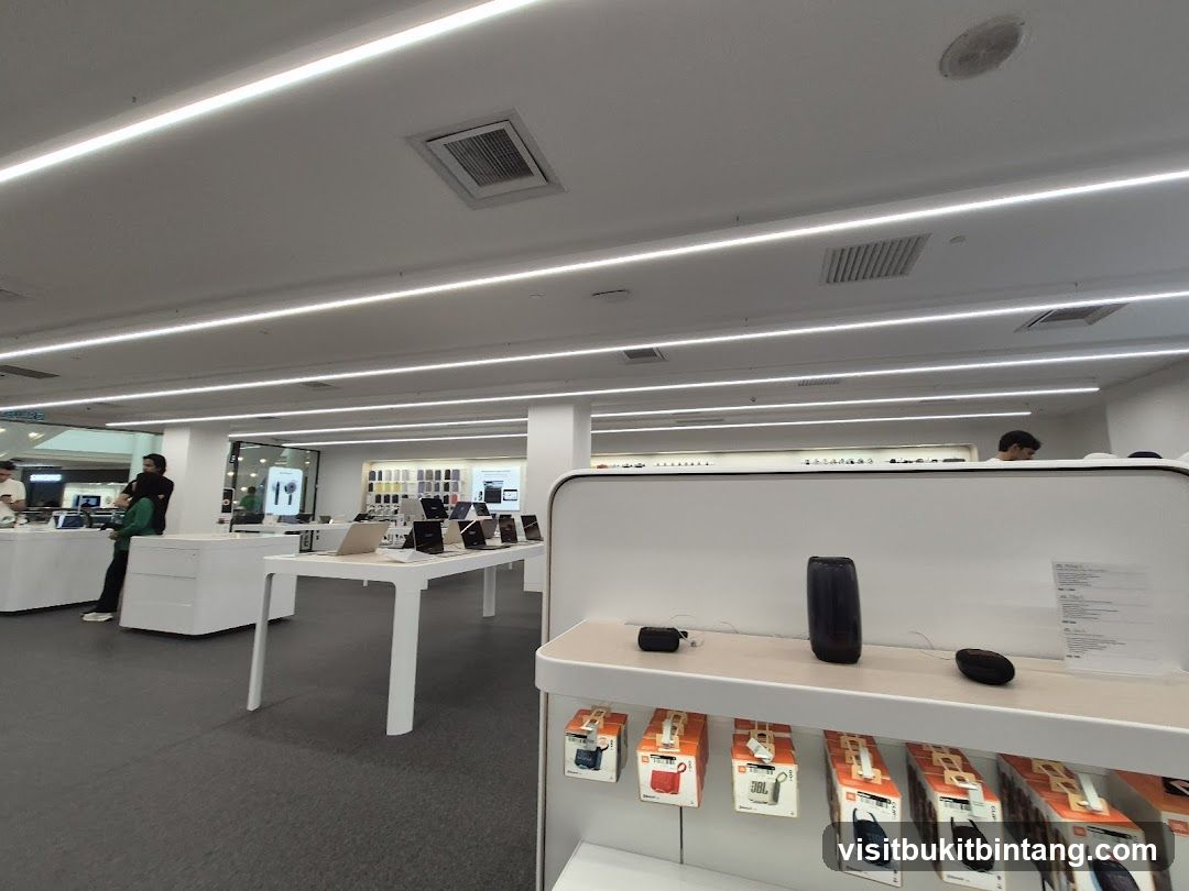 Electronics Store Interior
