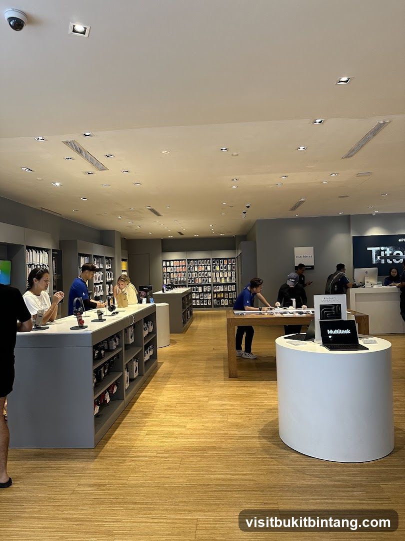 Electronics Store Interior