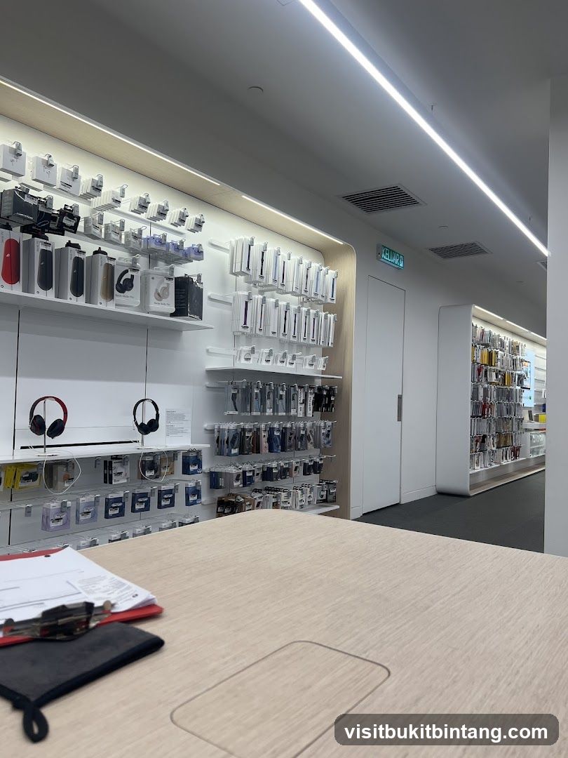 Electronics Store Interior