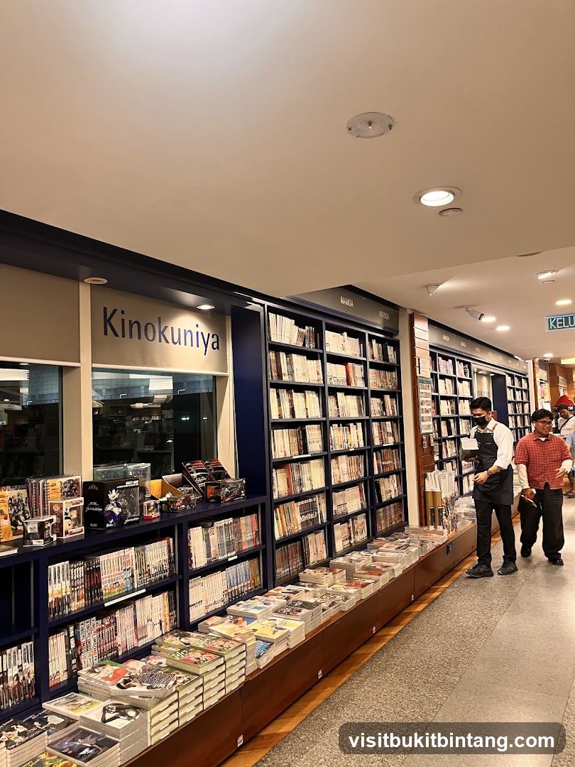 Kinokuniya Bookstore Interior