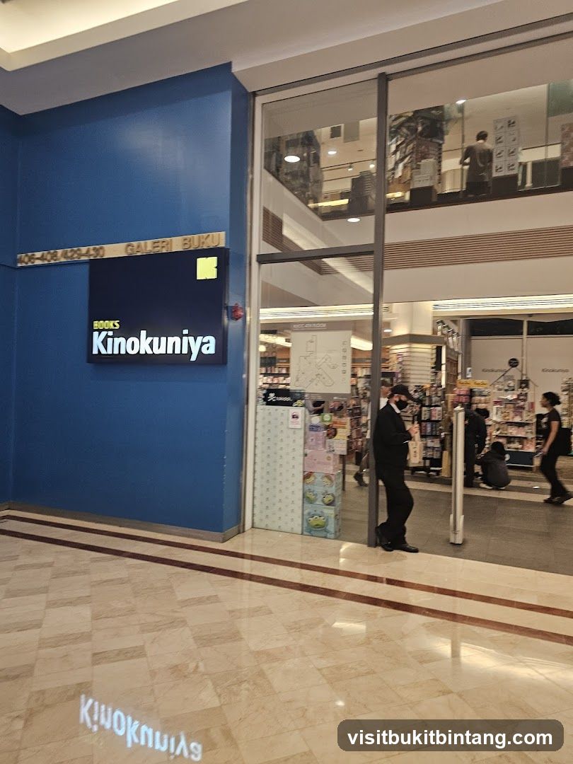 Kinokuniya Bookstore Entrance