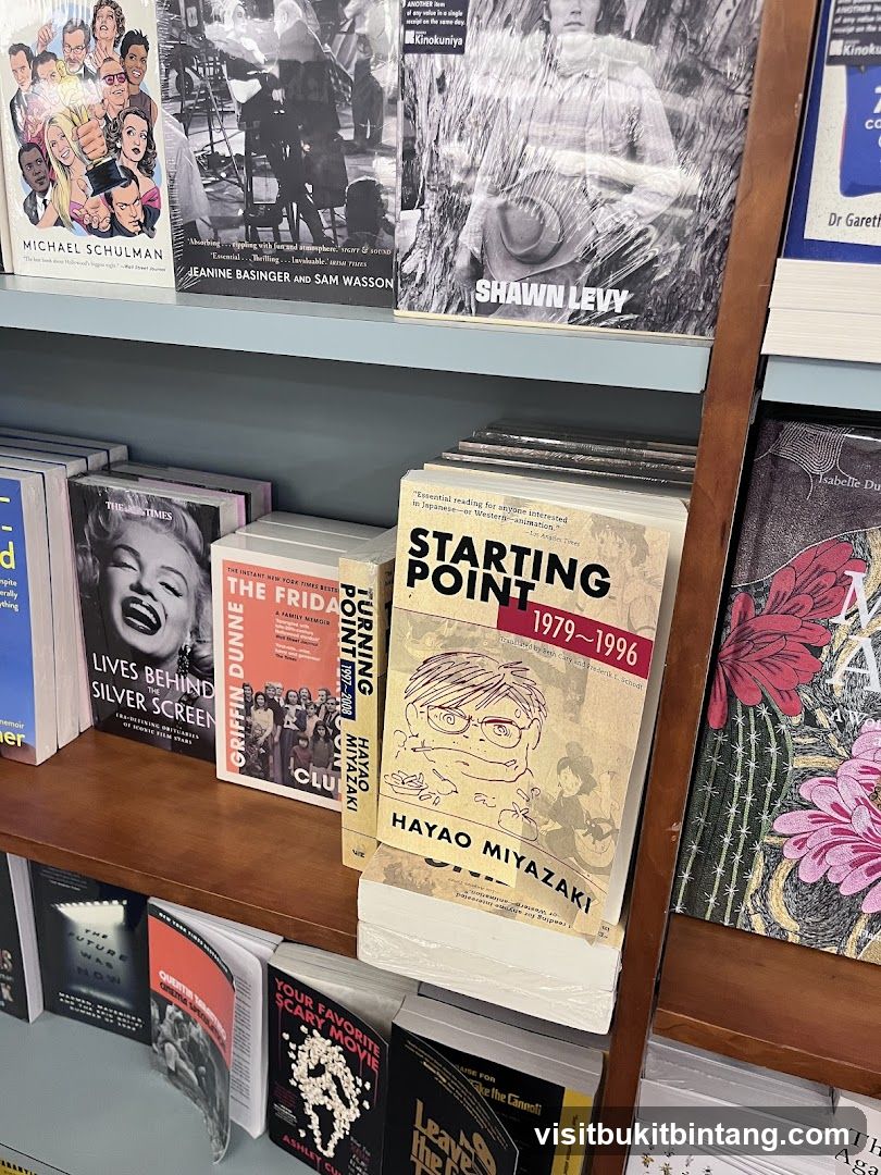 Books on a shelf