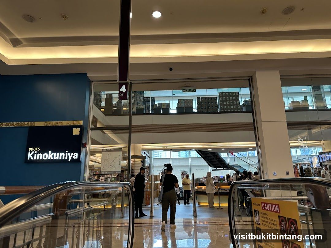 Kinokuniya Bookstore Entrance