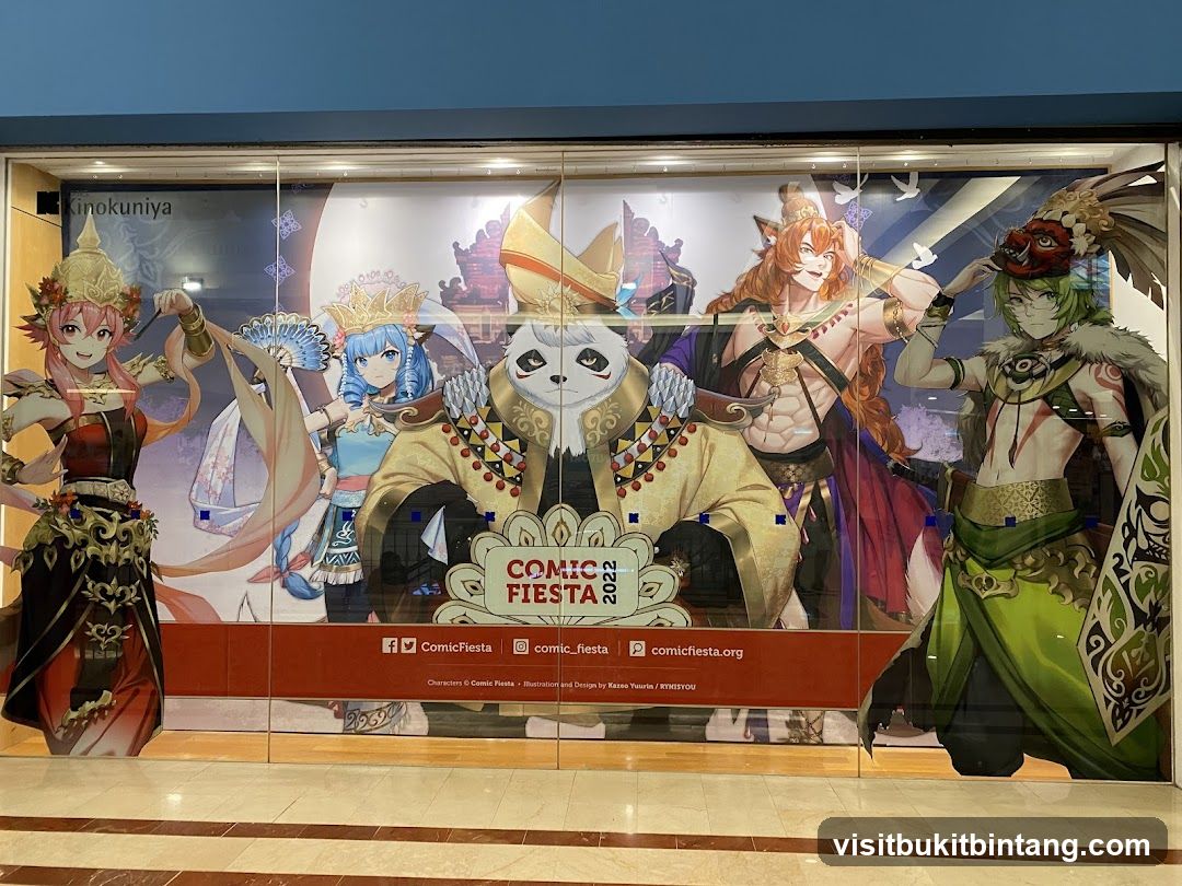 Comic Fiesta 2022 Display