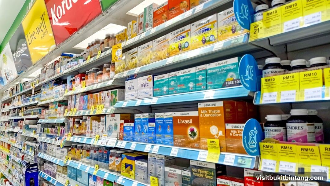 Health Supplements Aisle