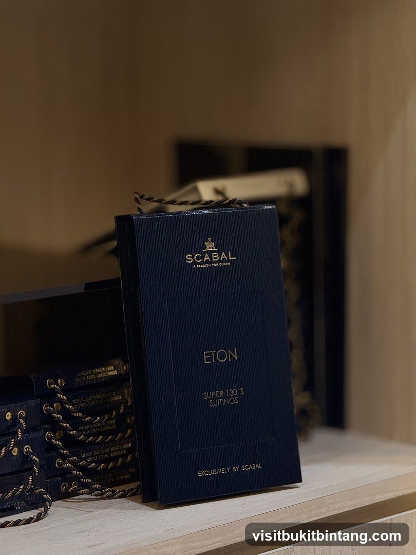Scabal Suitings Samples