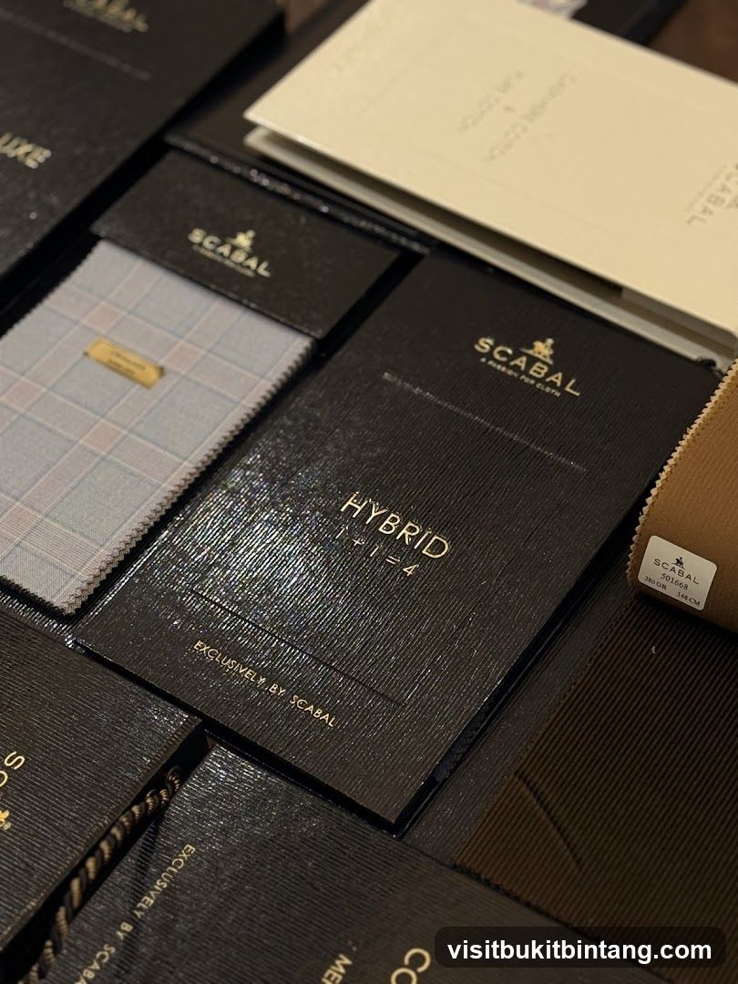 Scabal Fabric Swatches
