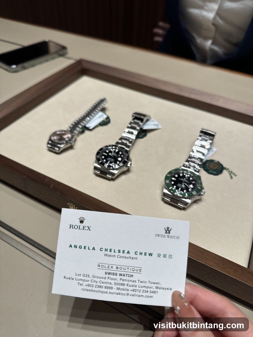 Rolex Watches and Business Card