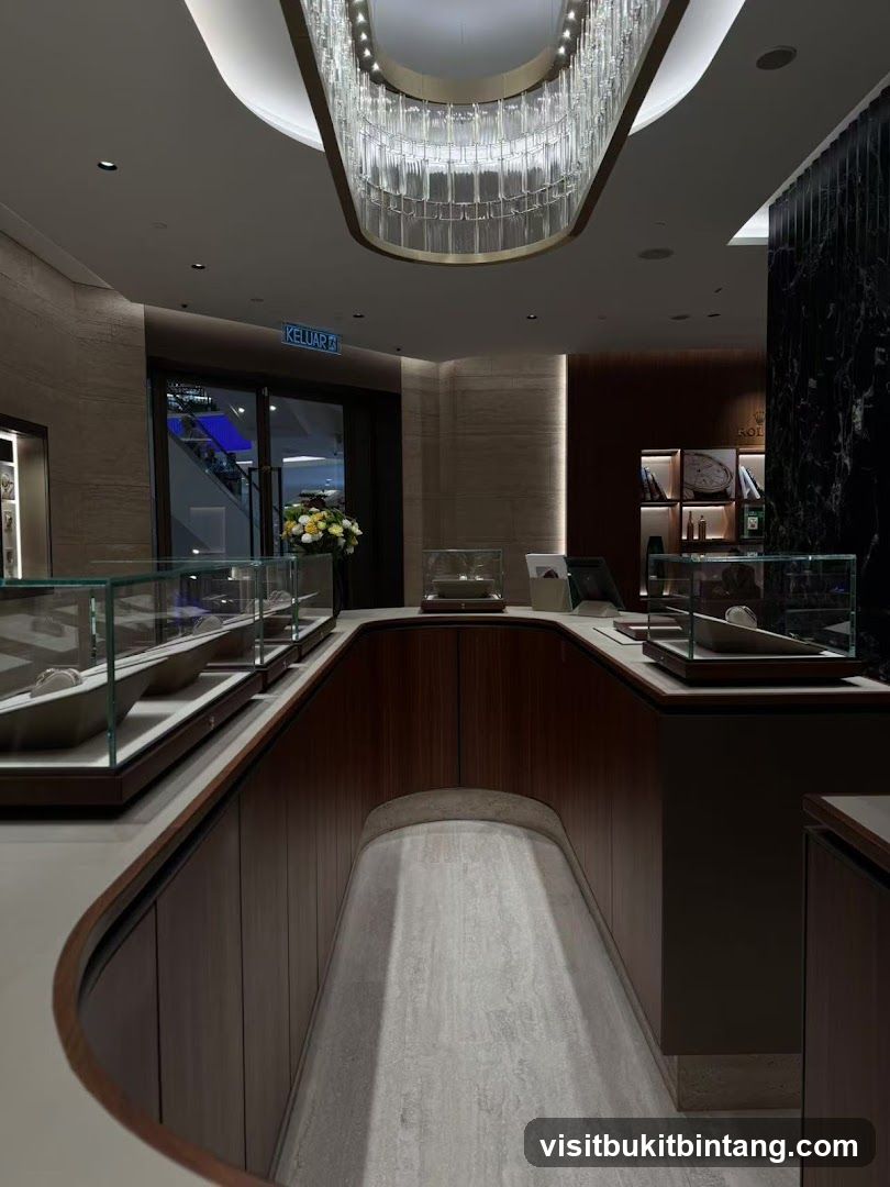Luxury Watch Store Interior