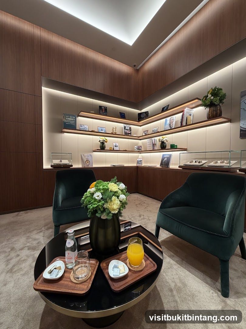 Luxury Watch Store Lounge Area