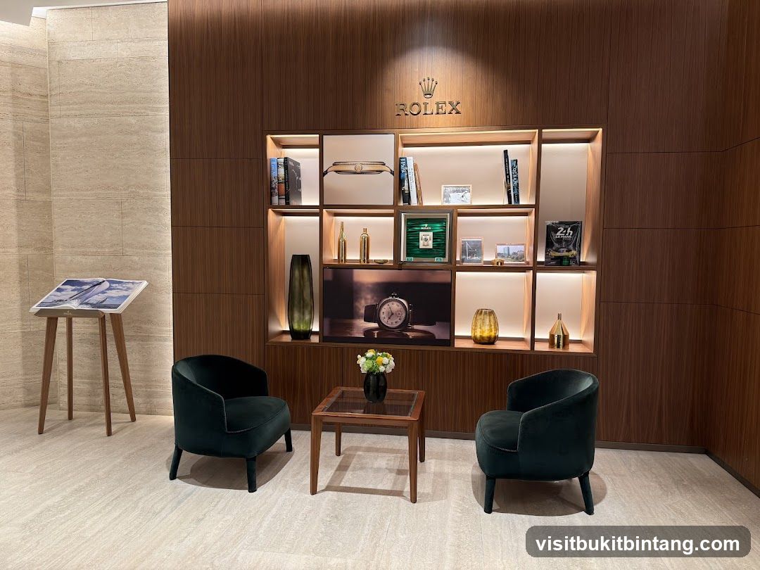 Rolex Display Area