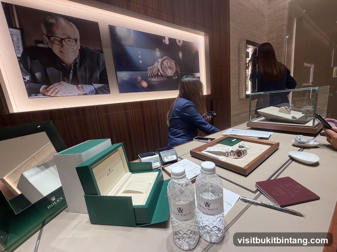Rolex Store Display