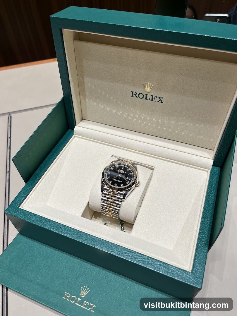 Rolex Watch in Presentation Box