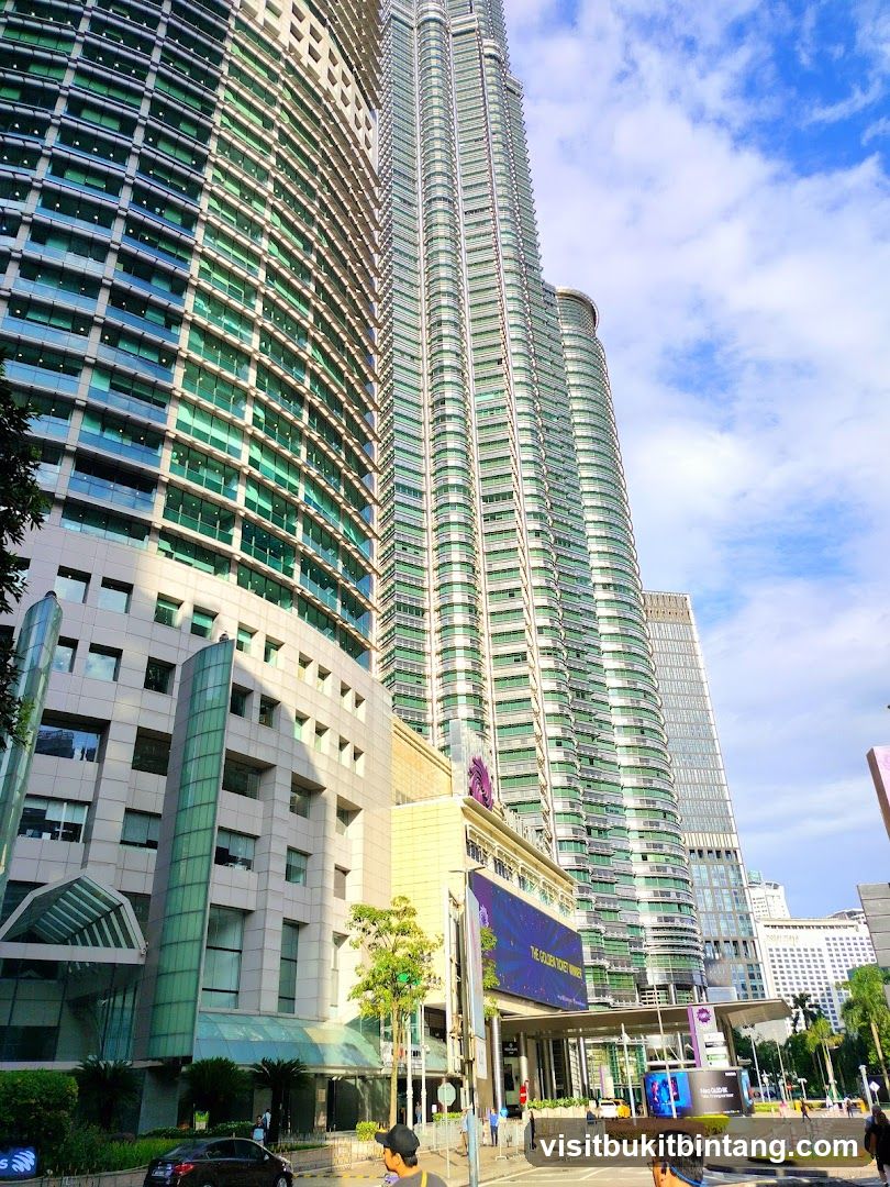 Petronas Towers and surrounding buildings