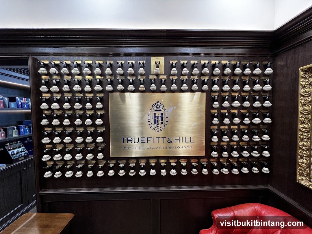 Shaving Brushes Display