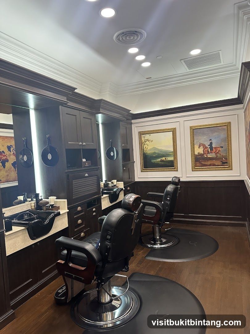 Barber Chairs and Wash Stations