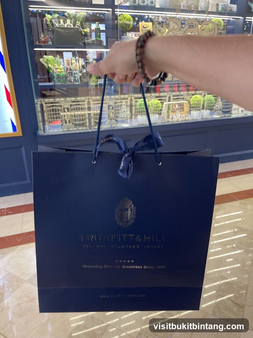 Shopping Bag with Brand Logo