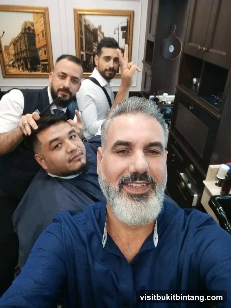 Barbershop Selfie