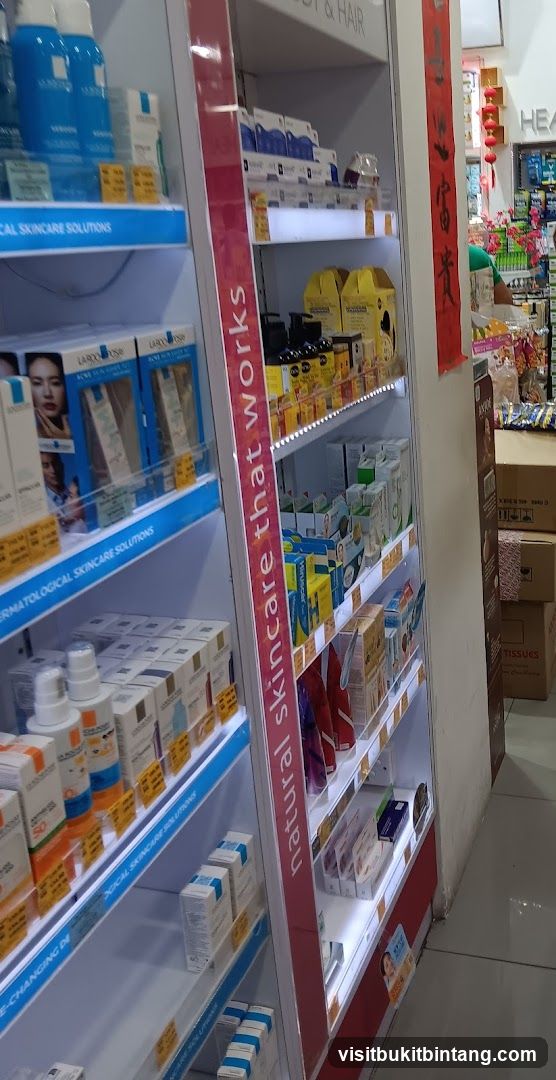 Skincare Products Display