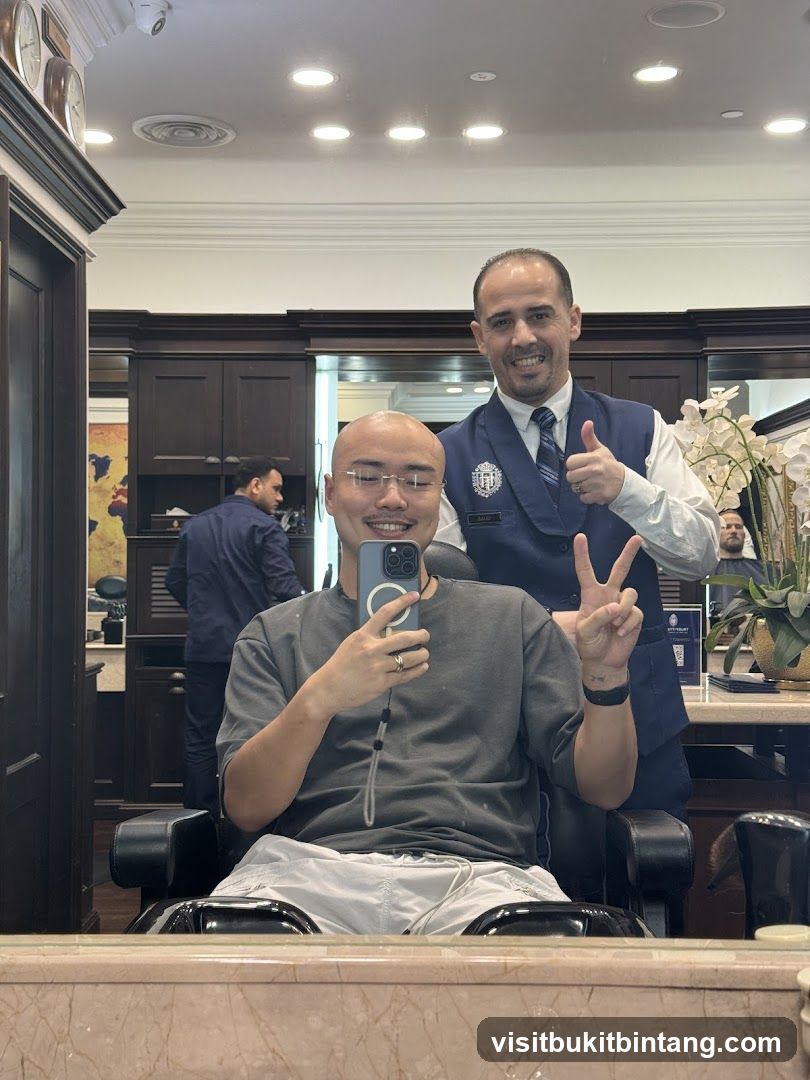 Barber and Client