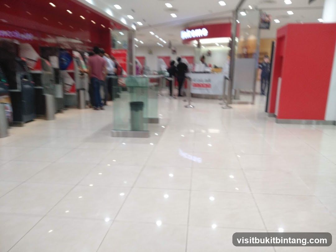 Interior of a bank or financial institution