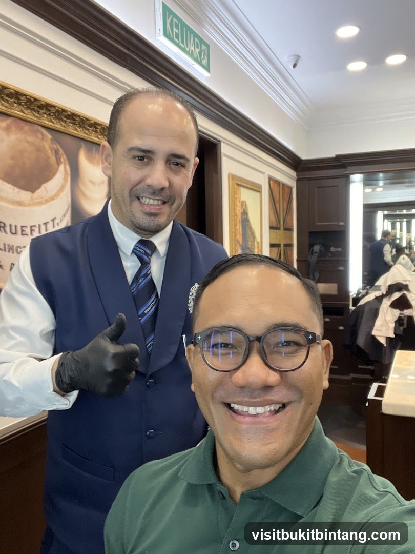 Barber and Customer