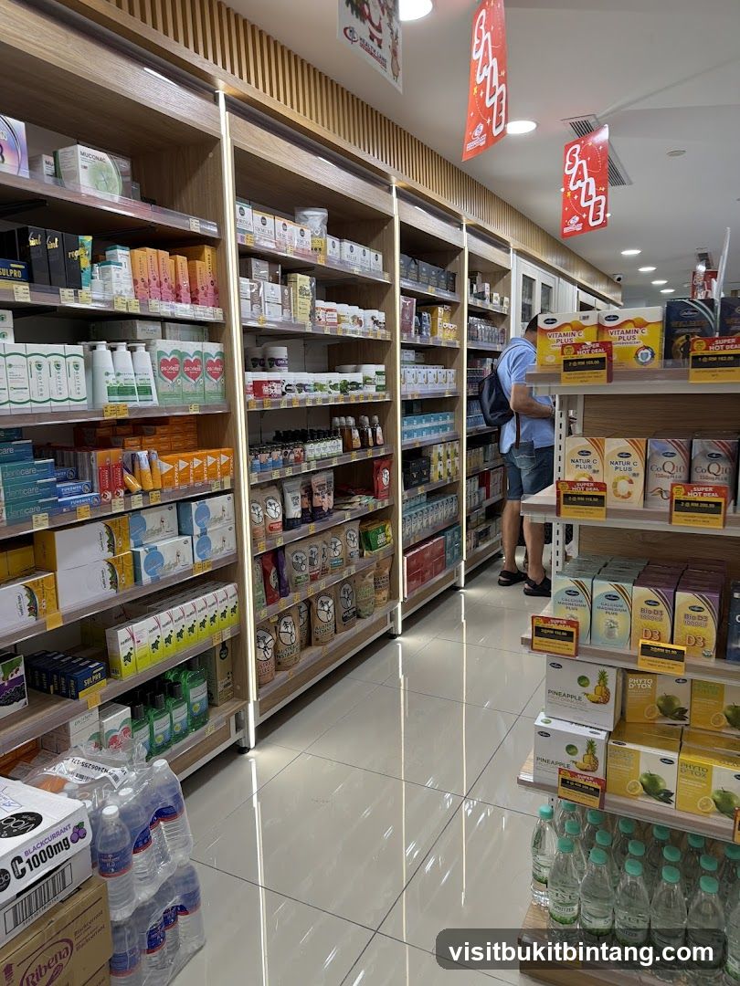 Health and Wellness Store Aisles