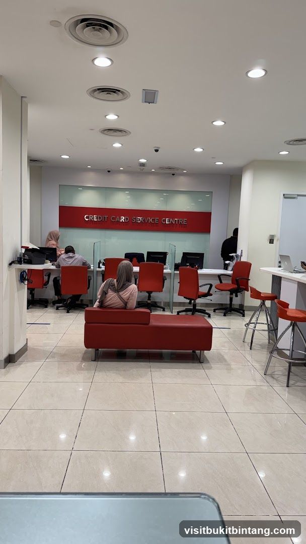 Credit Card Service Centre Interior