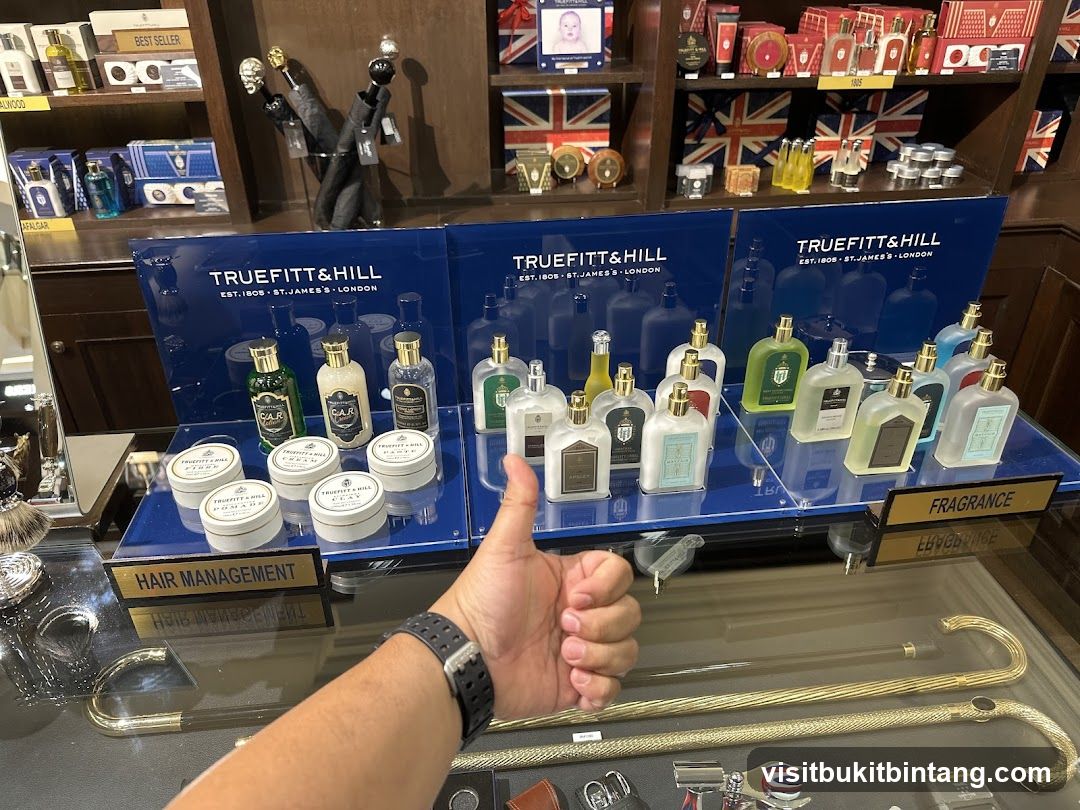 Truefitt & Hill Display