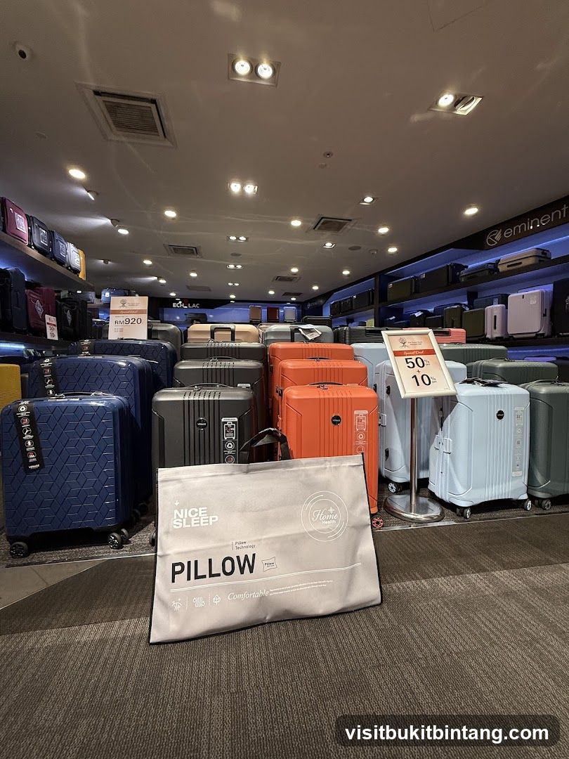 Luggage Store Display
