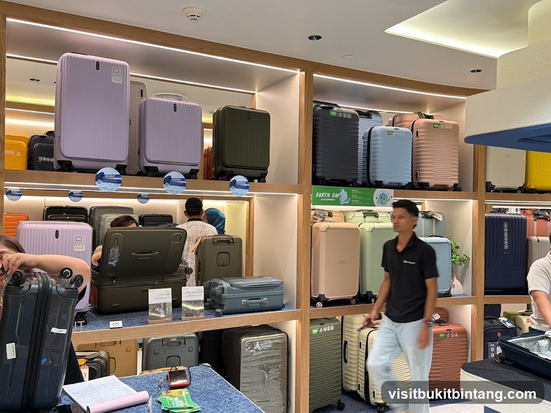 Luggage Store Display