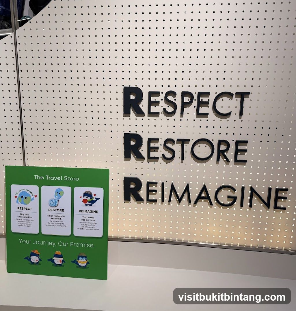 The Travel Store Sustainability Message