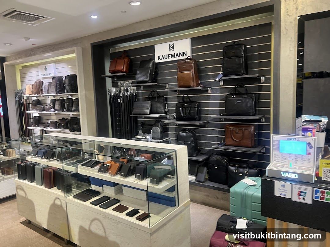 Leather Goods Store Display