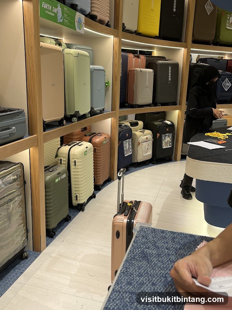 Luggage Store Display