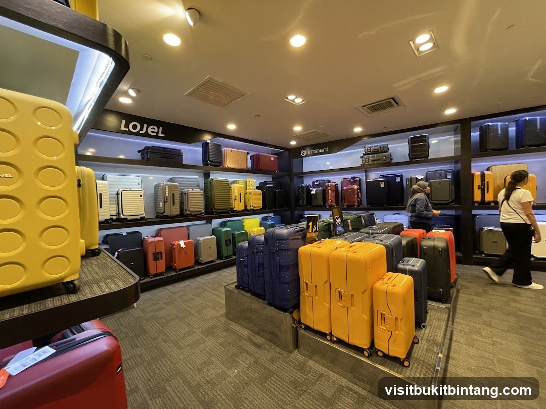 Luggage Store Interior