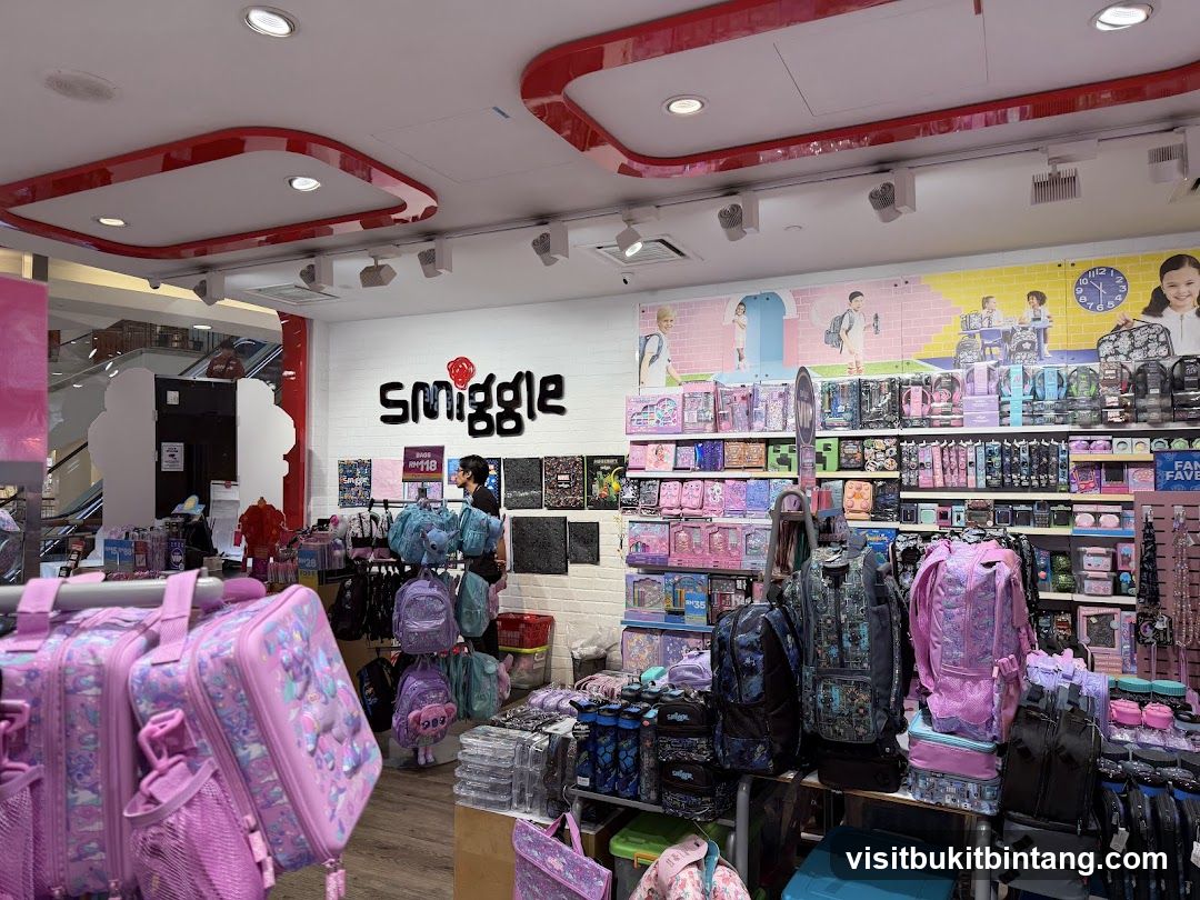Smiggle Store Interior