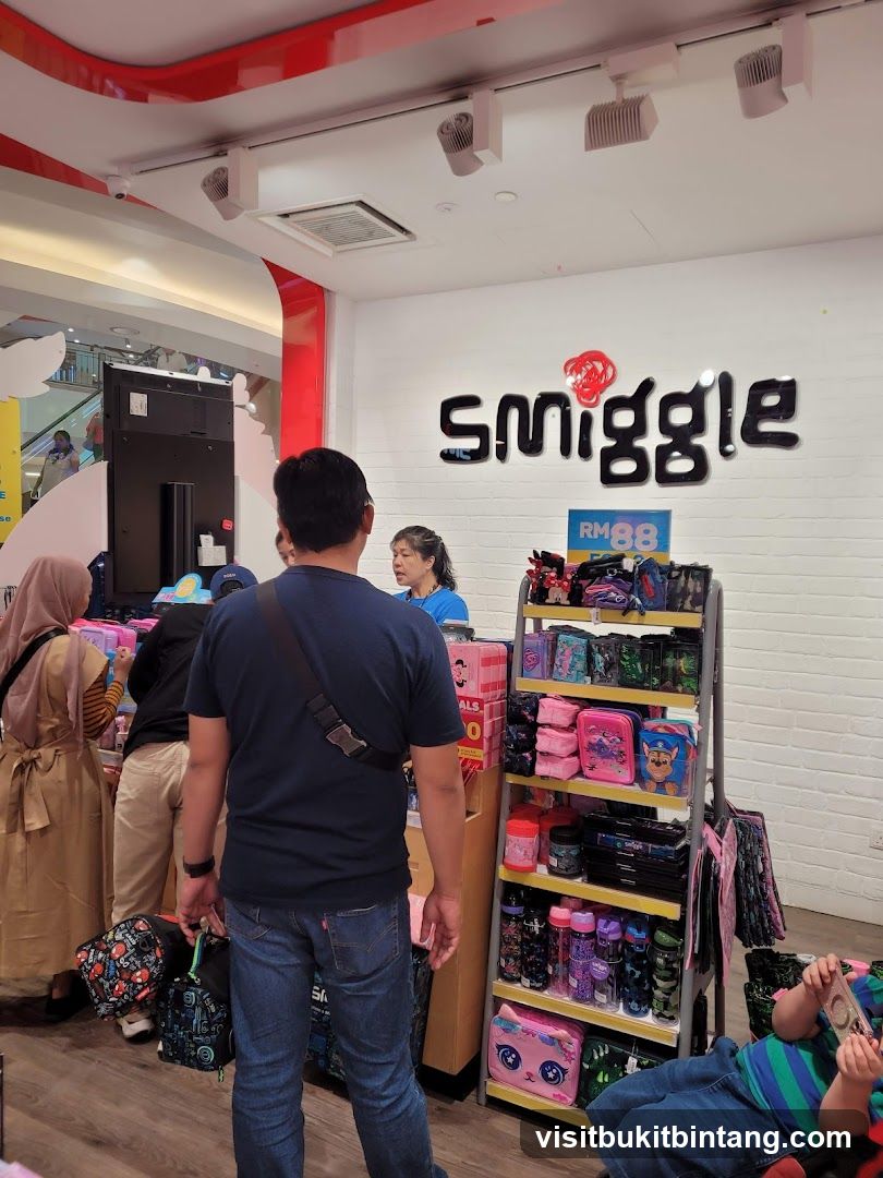 Smiggle Store Interior