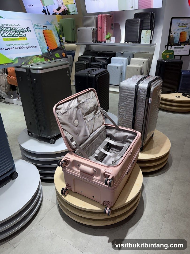 Luggage Store Display
