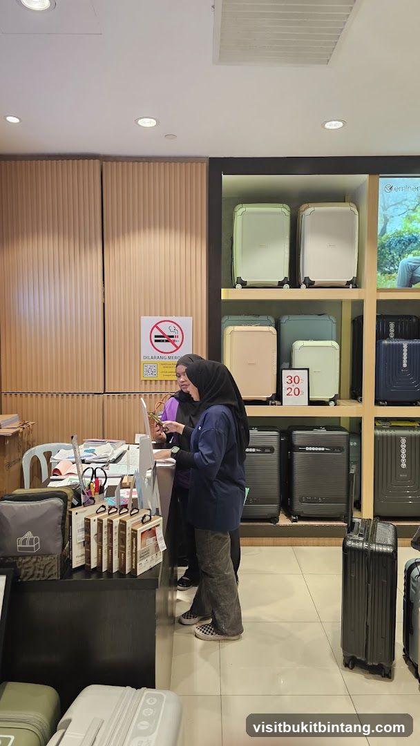 Luggage Store Display