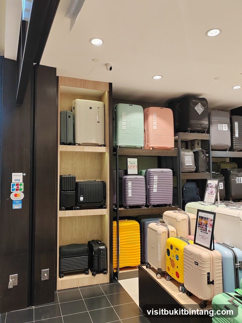Luggage Store Display