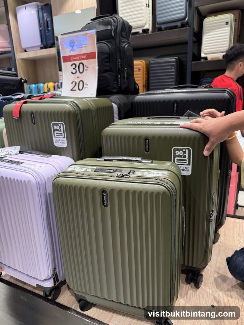 Luggage Store Display
