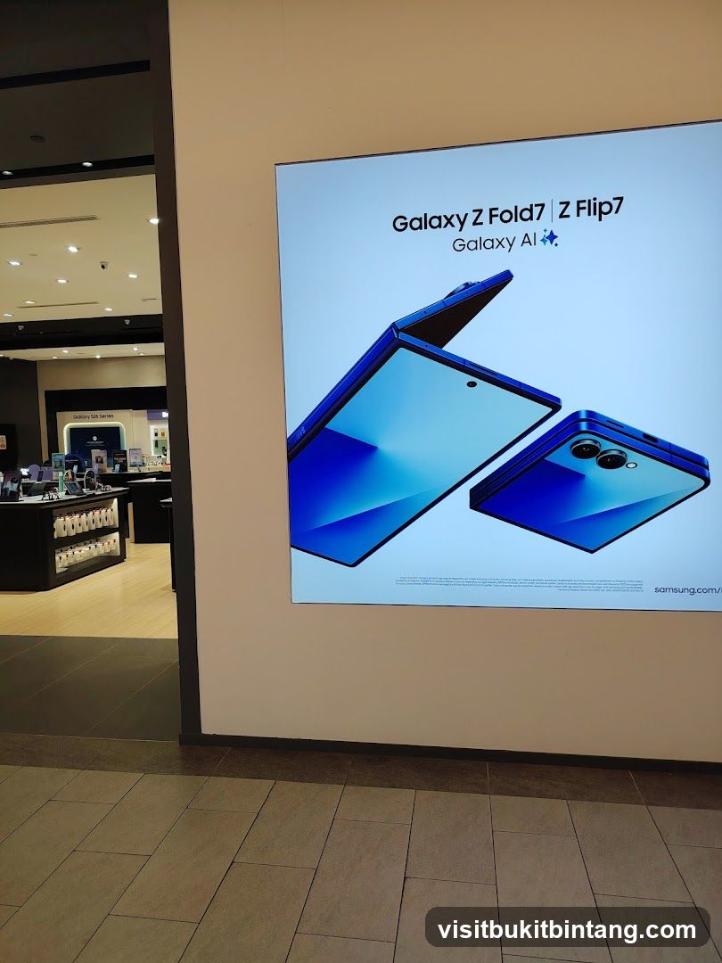 Samsung Galaxy Z Fold7 and Z Flip7 Advertisement