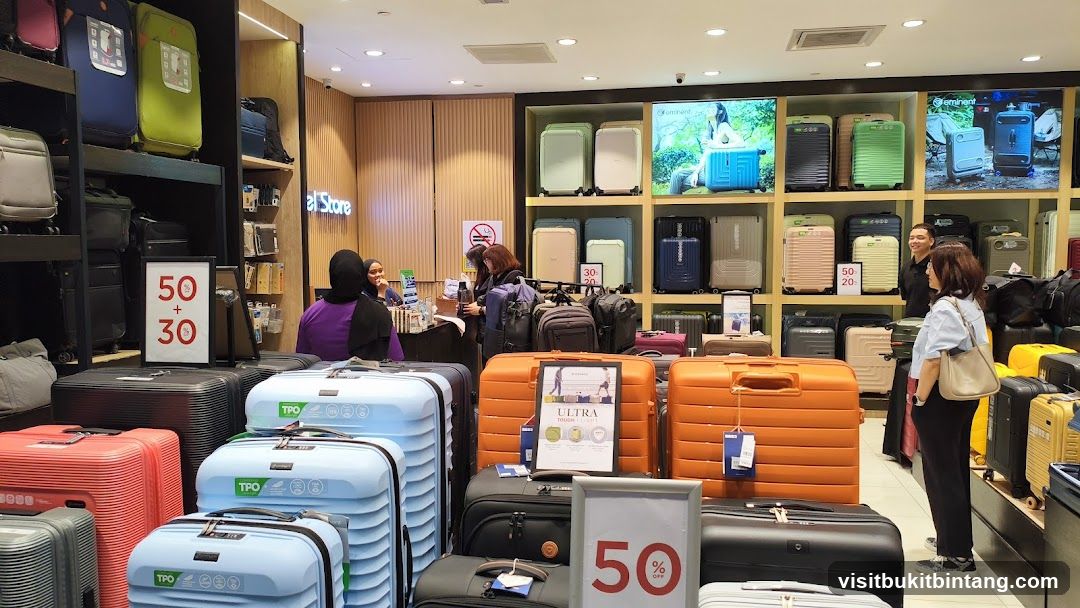 Luggage Store Display