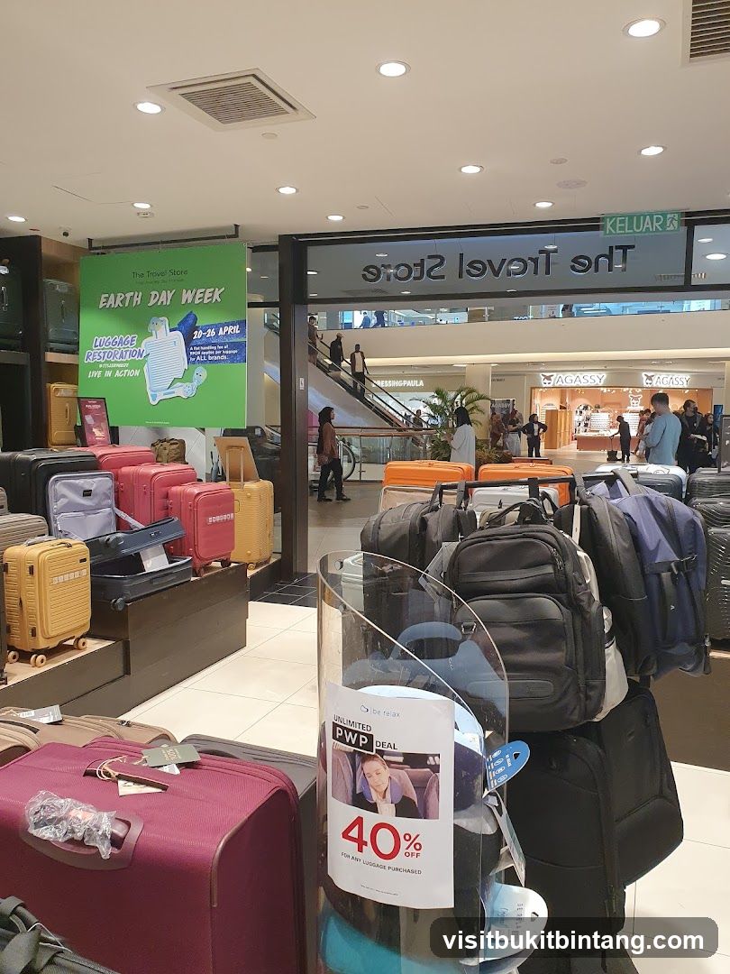 Luggage Store Display