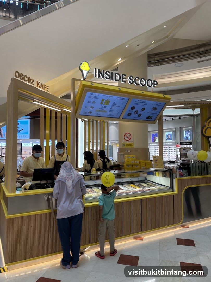 Inside Scoop Ice Cream Shop