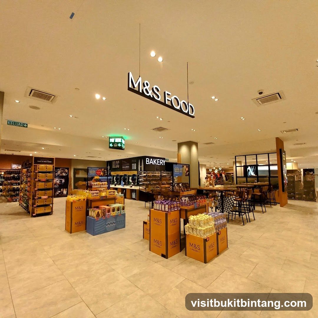 M&S Food Store Interior