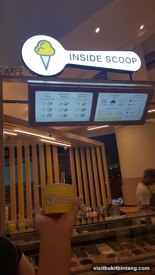 Inside Scoop Ice Cream Shop