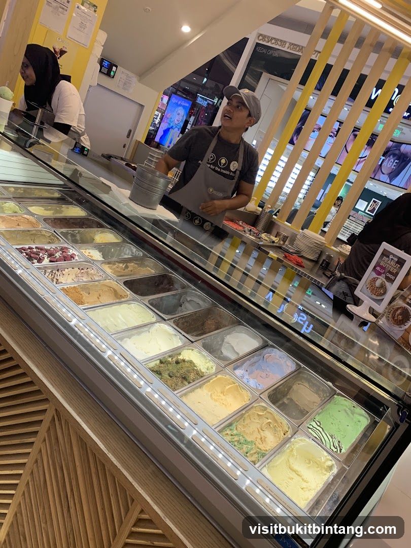 Ice Cream Display
