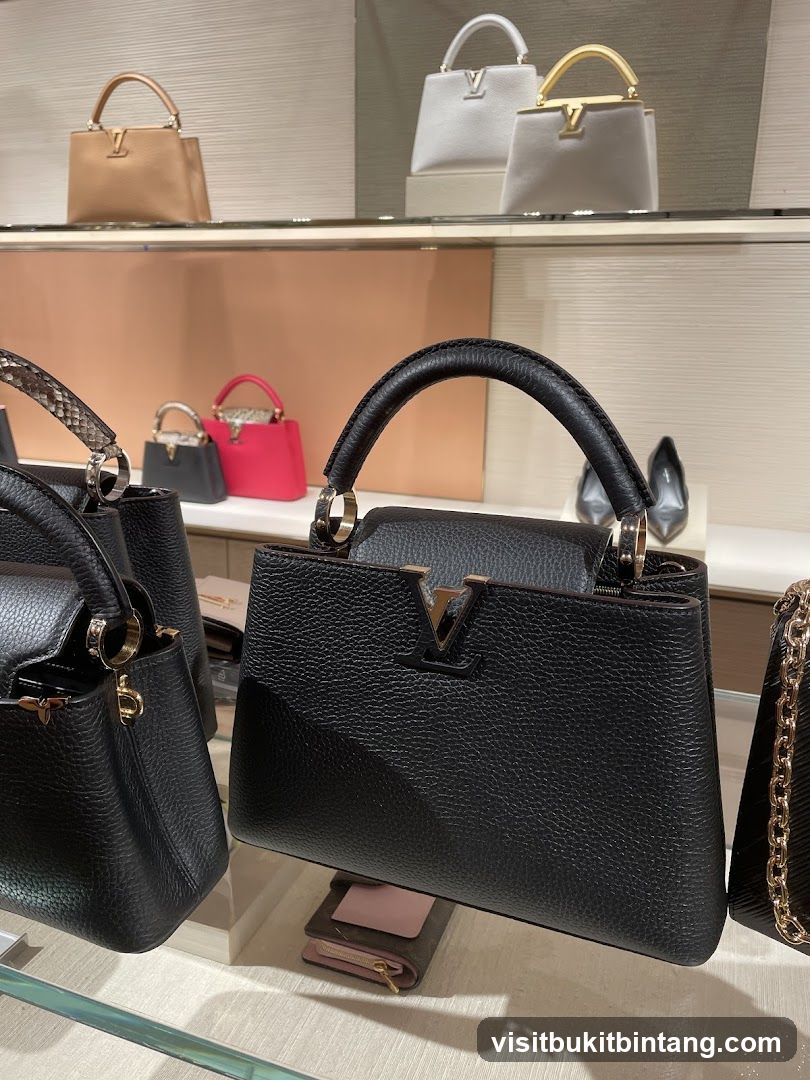 Handbags on Display