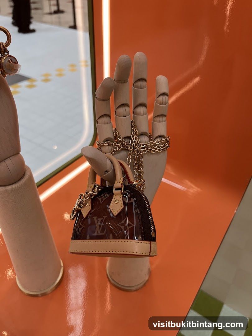 Miniature Handbag Display